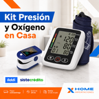 Tensiómetro digital con altavoz + Oxímetro de pulso