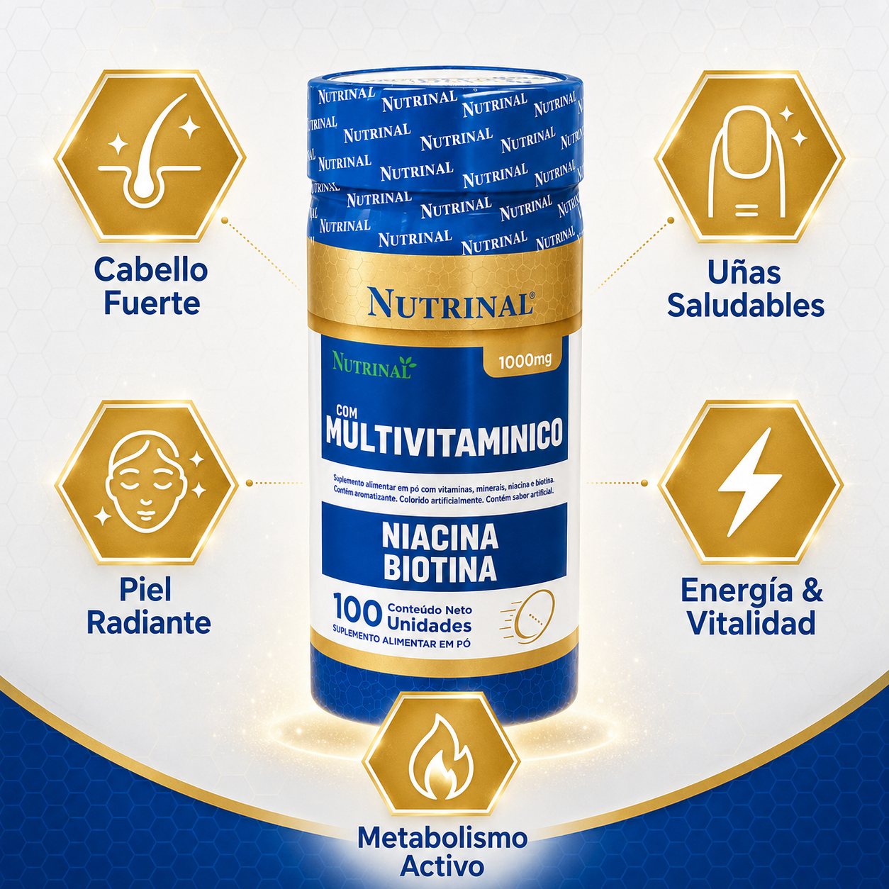 Multivitamínico Nutrinal con Niacina y complejo b