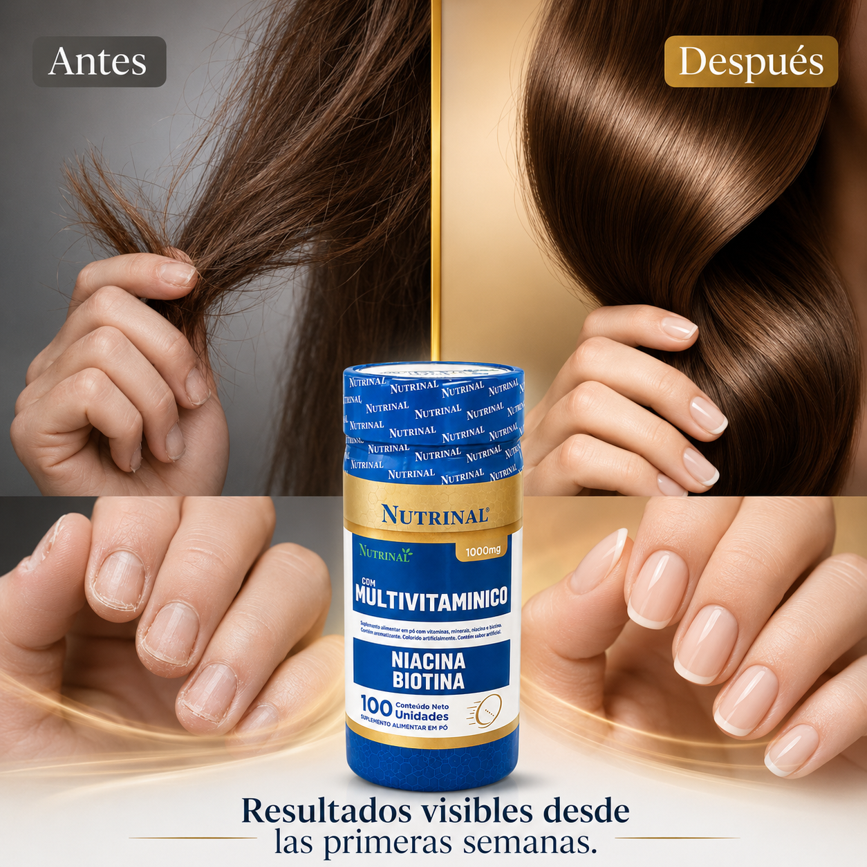 Multivitamínico Nutrinal con Niacina y complejo b