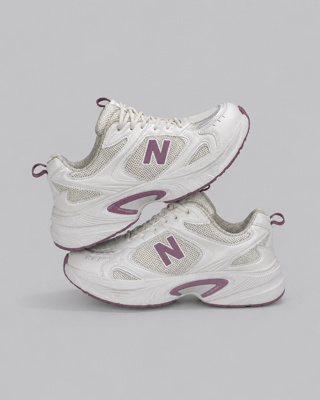 Tenis New Balance 530 Blanco Lila