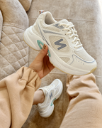 Tenis New Balance 530 Blanco Gris Verde Agua