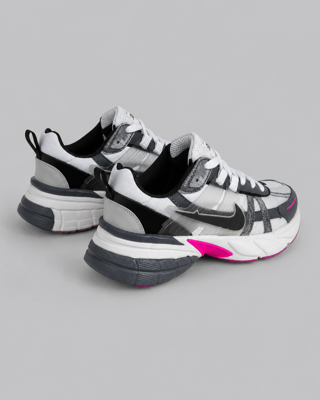 Tenis Nike M2K Tekno Blanco Negro Fucsia