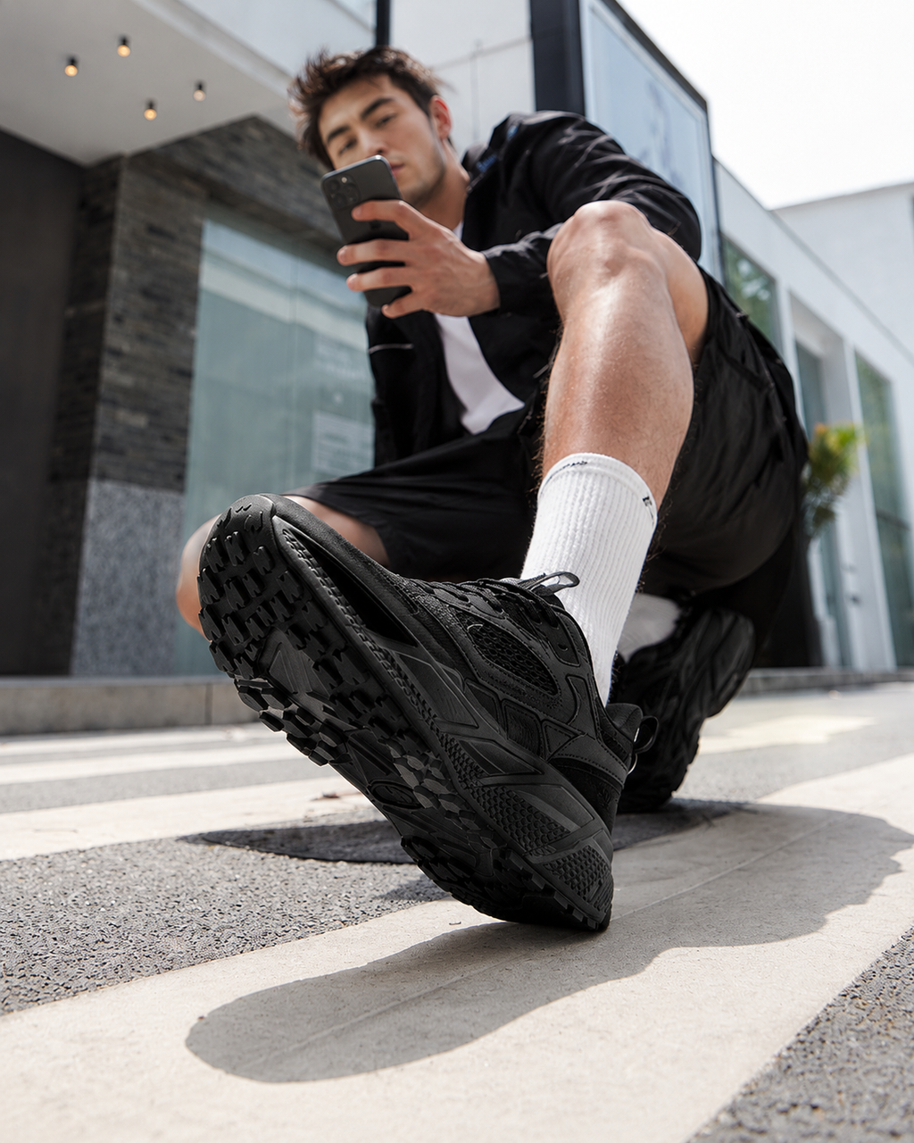 Tenis Nike Initiator Negro Total Para hombre