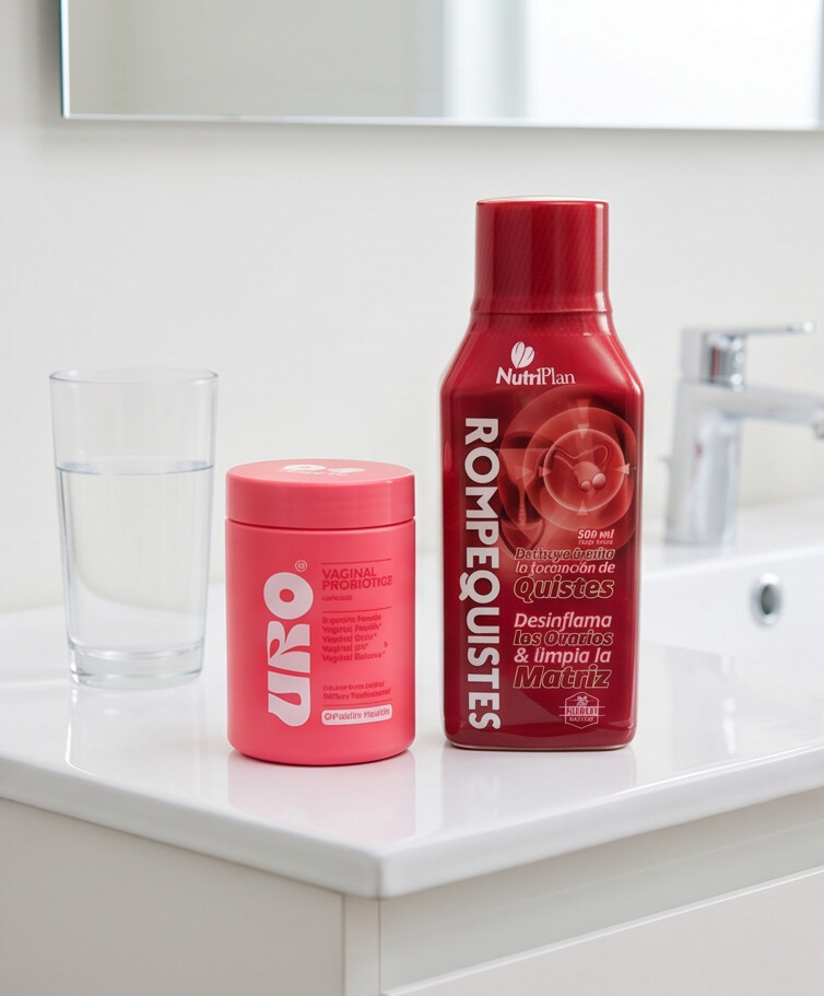 Probiótico Vaginal OPositive con Rompequistes NutriPlan 500 ml