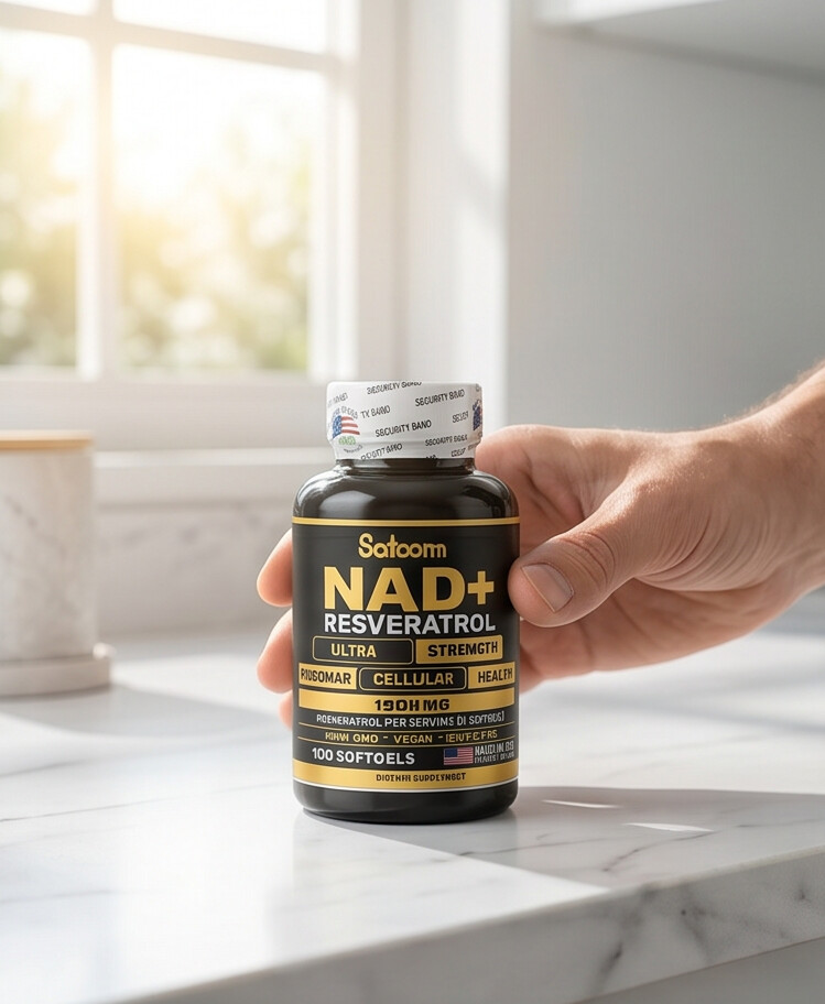 NAD+ Resveratrol Satoomi Ultra Strength 1500 mg