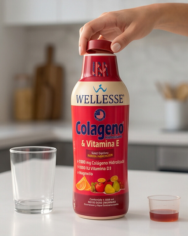 Colágeno Hidrolizado Nutrinal con Biotina y Wellesse Colágeno Vitamina E